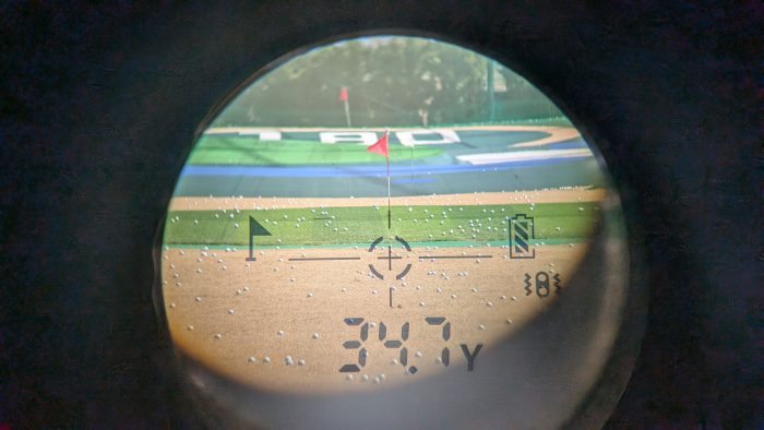 明日見てるゴルフ,ゴルフの距離計